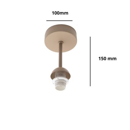 BRILAGI - Opbouwkroonluchter PARTY 1xE14/60W/230V beige