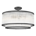 Brilagi - Opbouwkroonluchter RAMOS 6xE14/60W/230V zwart