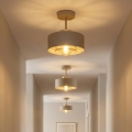 Brilagi - Opbouwkroonluchter SPRING 1xE27/60W/230V beige/goud