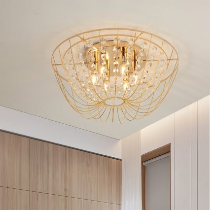 Brilagi - Opbouwkroonluchter VASTERAS 6xE14/40W/230V Ø 60 cm