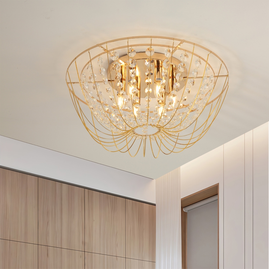 Brilagi - Opbouwkroonluchter VASTERAS 6xE14/40W/230V Ø 60 cm