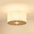 Brilagi - Opbouwlamp COUNTRY ROLLER 1xE27/15W/230V Ø 45 cm crème