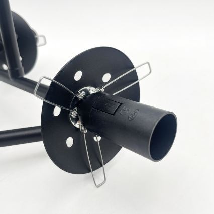 Brilagi - Opbouwlamp MALIVA 3xE14/15W/230V zwart/wit