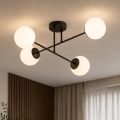Brilagi - Opbouwlamp MILO 4xE27/60W/230V zwart