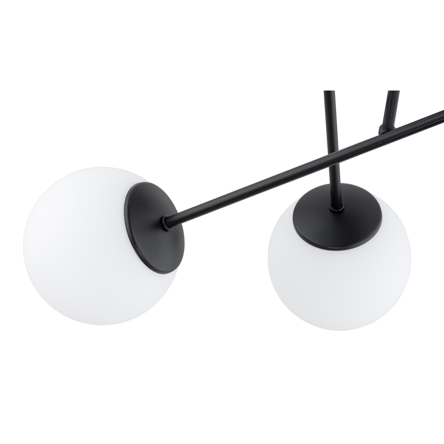 Brilagi - Opbouwlamp MILO 4xE27/60W/230V zwart