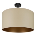 Brilagi - Opbouwlamp OREGON ROLLER VEGE 1xE27/15W/230V pr. 45 cm beige