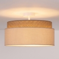 Brilagi - Opbouwplafondlamp PADOVA 1xE27/60W/230V Ø 40 cm beige