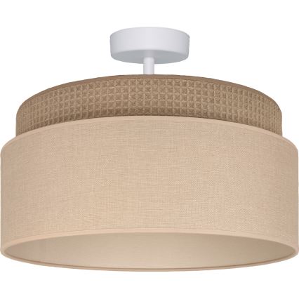 Brilagi - Opbouwplafondlamp PADOVA 1xE27/60W/230V Ø 40 cm beige