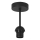 Brilagi - Opbouwplafondlamp PARTY 1xE27/60W/230V Ø 10 cm zwart
