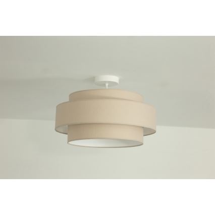 Brilagi - Opbouwplafondlamp RESNA 1xE27/60W/230V Ø 40 cm beige