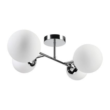 Brilagi - Opbouwplafonnière MALONY 4xE14/20W/230V glanzend chroom