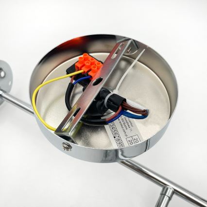 Brilagi - Opbouwplafonnière MALONY 4xE14/20W/230V glanzend chroom