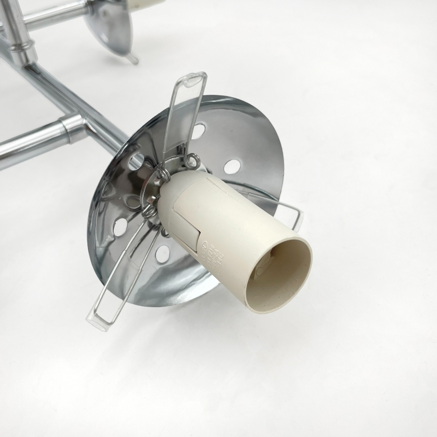 Brilagi - Opbouwplafonnière MALONY 4xE14/20W/230V glanzend chroom