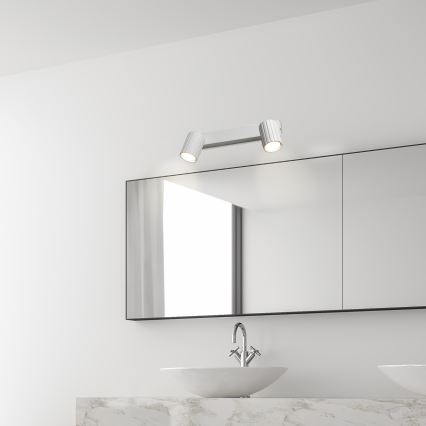 Brilagi - Opbouwspot CRISPINA 2xGU10/10W/230V wit