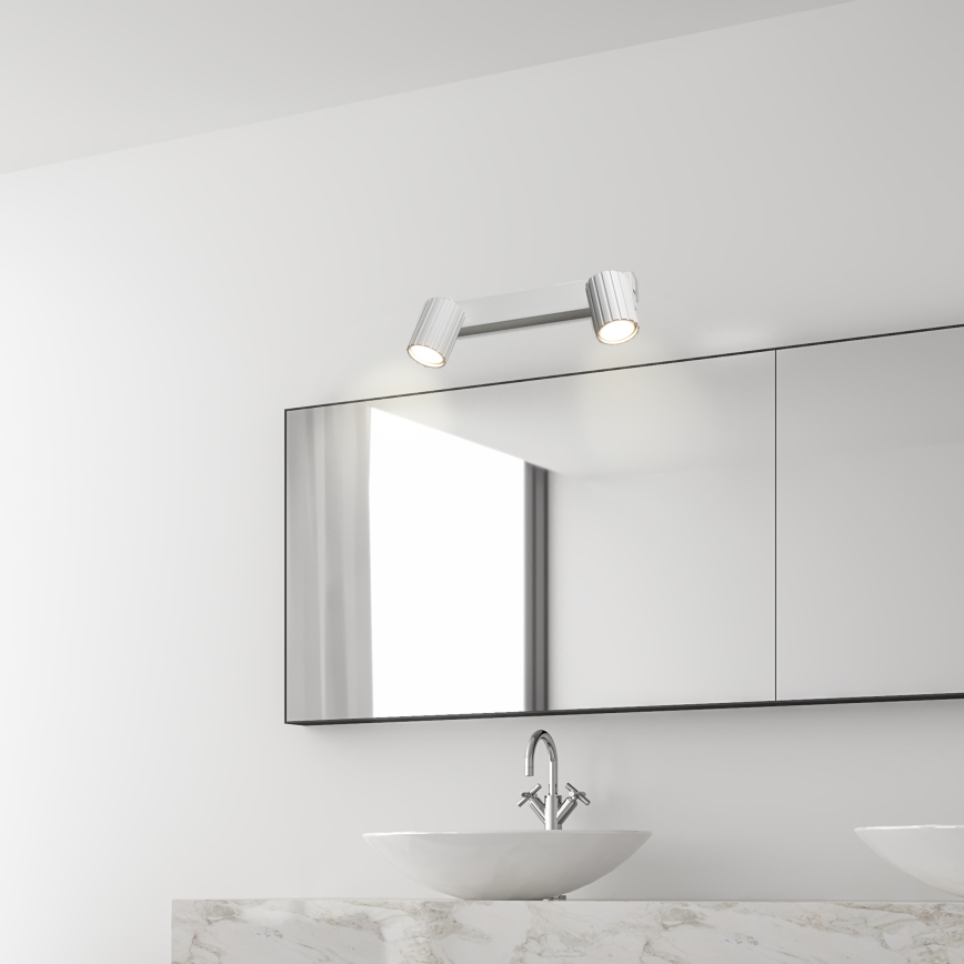 Brilagi - Opbouwspot CRISPINA 2xGU10/10W/230V wit