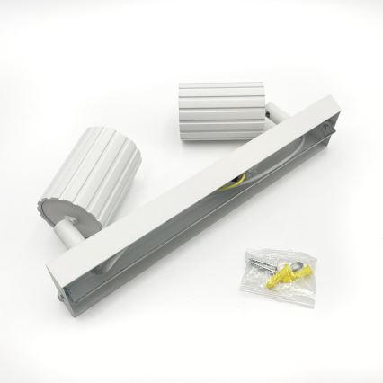 Brilagi - Opbouwspot CRISPINA 2xGU10/10W/230V wit