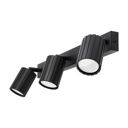 Brilagi - Opbouwspot CRISPINA 3xGU10/10W/230V zwart