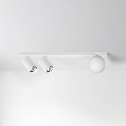 Brilagi - Opbouwspot SELE BALL 2xGU10/30W/230V + 1xG9/10W wit