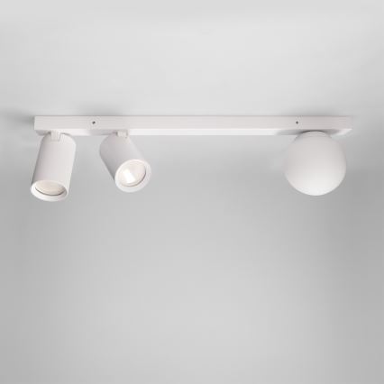 Brilagi - Opbouwspot SELE BALL 2xGU10/30W/230V + 1xG9/10W wit
