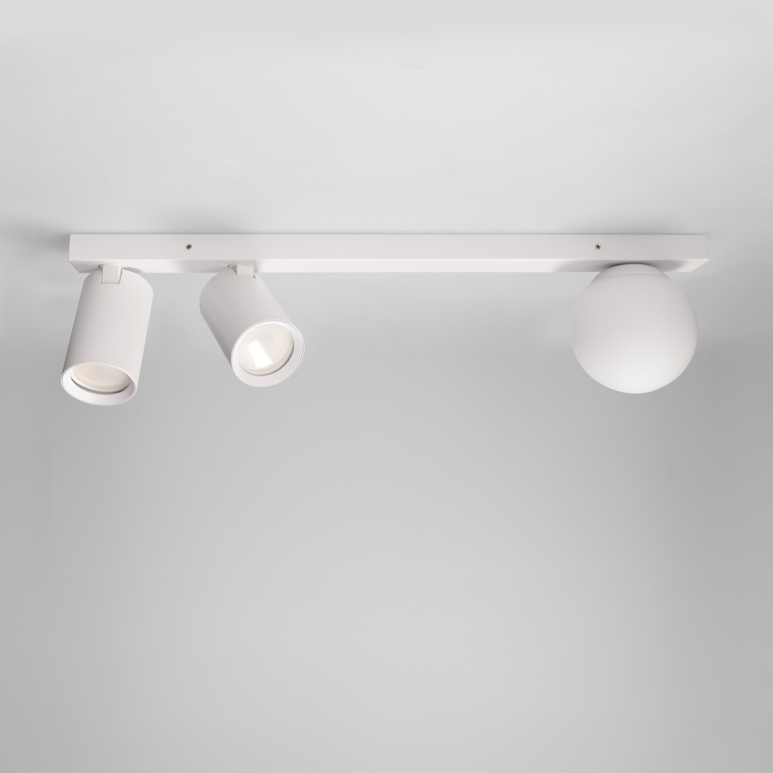 Brilagi - Opbouwspot SELE BALL 2xGU10/30W/230V + 1xG9/10W wit