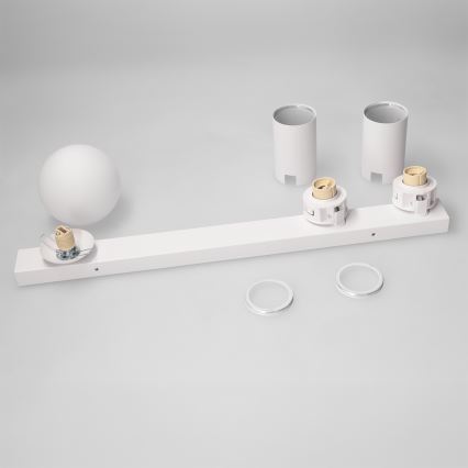 Brilagi - Opbouwspot SELE BALL 2xGU10/30W/230V + 1xG9/10W wit