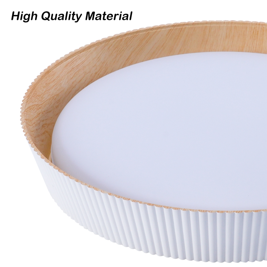 Brilagi - Dimbare LED-plafondlamp ORINO LED/54W/230V 3000-6000K wit Ø 43 cm + afstandsbediening