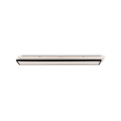 Brilagi - dimbare LED-plafondlamp OUTLINE LED/90W/230V 3000-6000K 18x100 cm wit/zwart + afstandsbediening