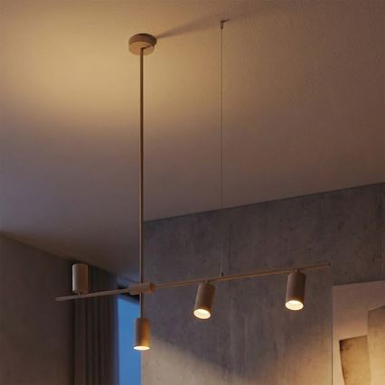 Brilagi - Pendellamp aan kabel CRANE 4xGU10/30W/230V beige