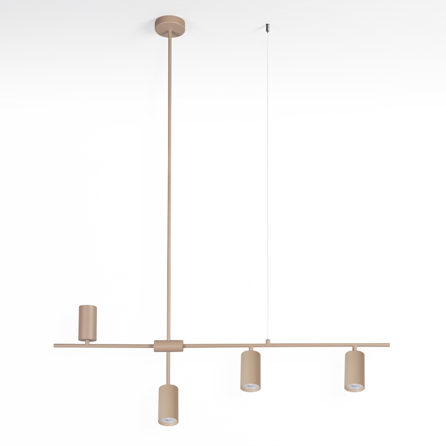 Brilagi - Pendellamp aan kabel CRANE 4xGU10/30W/230V beige