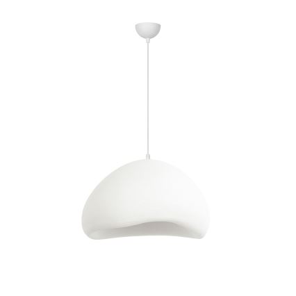 Brilagi - Pendellamp aan snoer WABI SABI 1xE27/40W/230V Ø 50 cm wit