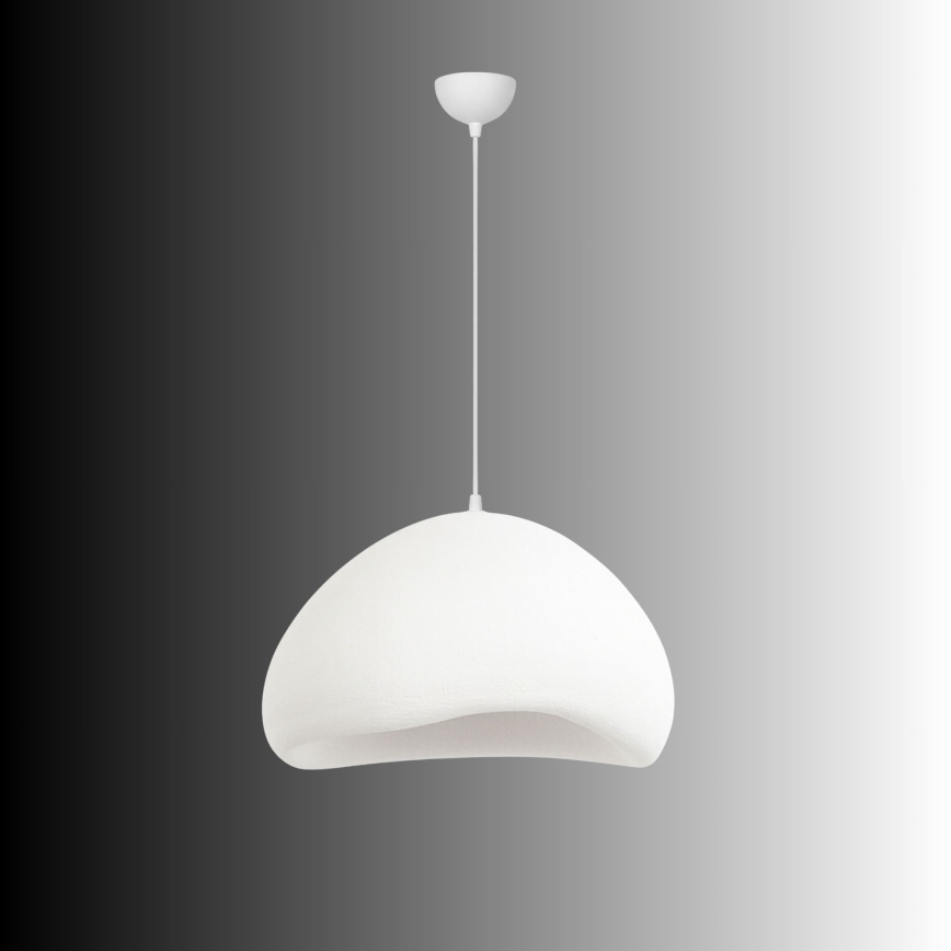 Brilagi - Pendellamp aan snoer WABI SABI 1xE27/40W/230V Ø 50 cm wit