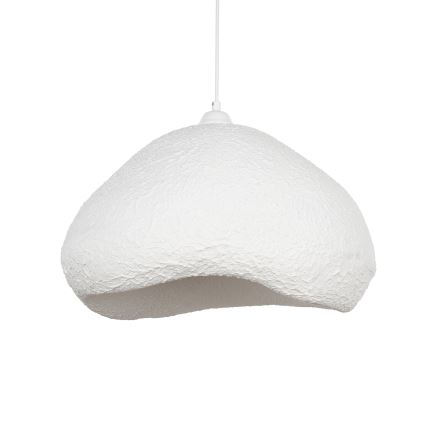 Brilagi - Pendellamp aan snoer WABI SABI 1xE27/40W/230V Ø 50 cm wit