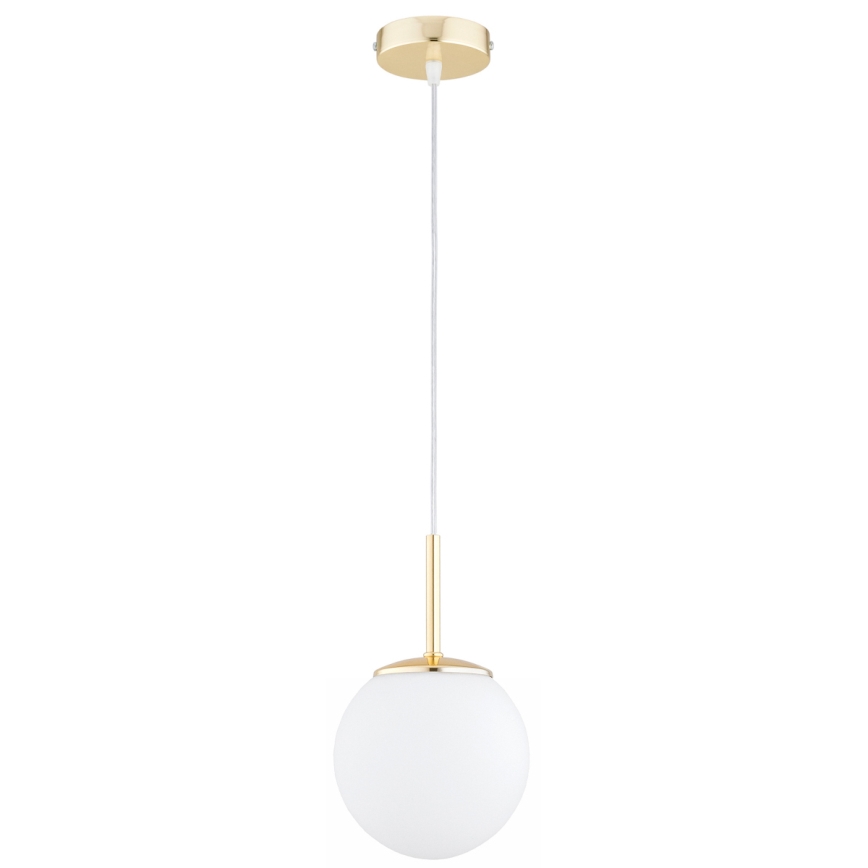 Brilagi - Pendellamp MILO aan kabel 1xE27/60W/230V goudkleurig