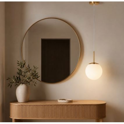 Brilagi - Pendellamp MILO aan kabel 1xE27/60W/230V goudkleurig
