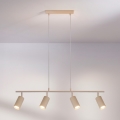 Brilagi - Pendellamp SELE met kabel, 4xGU10/30W/230V, beige
