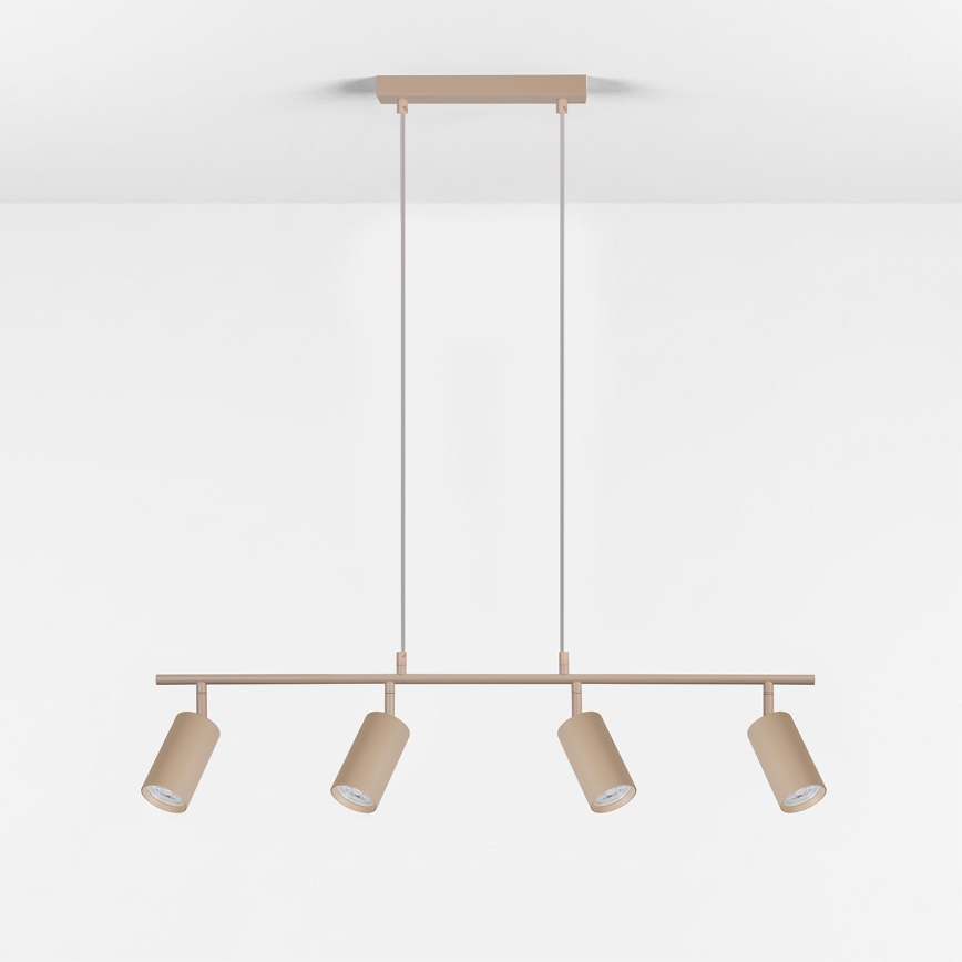 Brilagi - Pendellamp SELE met kabel, 4xGU10/30W/230V, beige