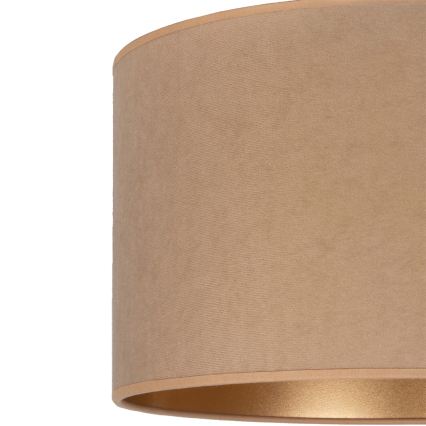Brilagi - Pendellamp VELVET met kabel 1xE27/60W/230V Ø 40 cm beige/goud