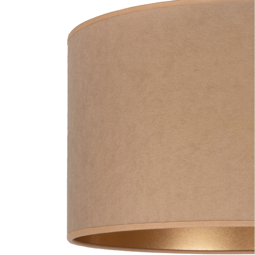 Brilagi - Pendellamp VELVET met kabel 1xE27/60W/230V Ø 40 cm beige/goud