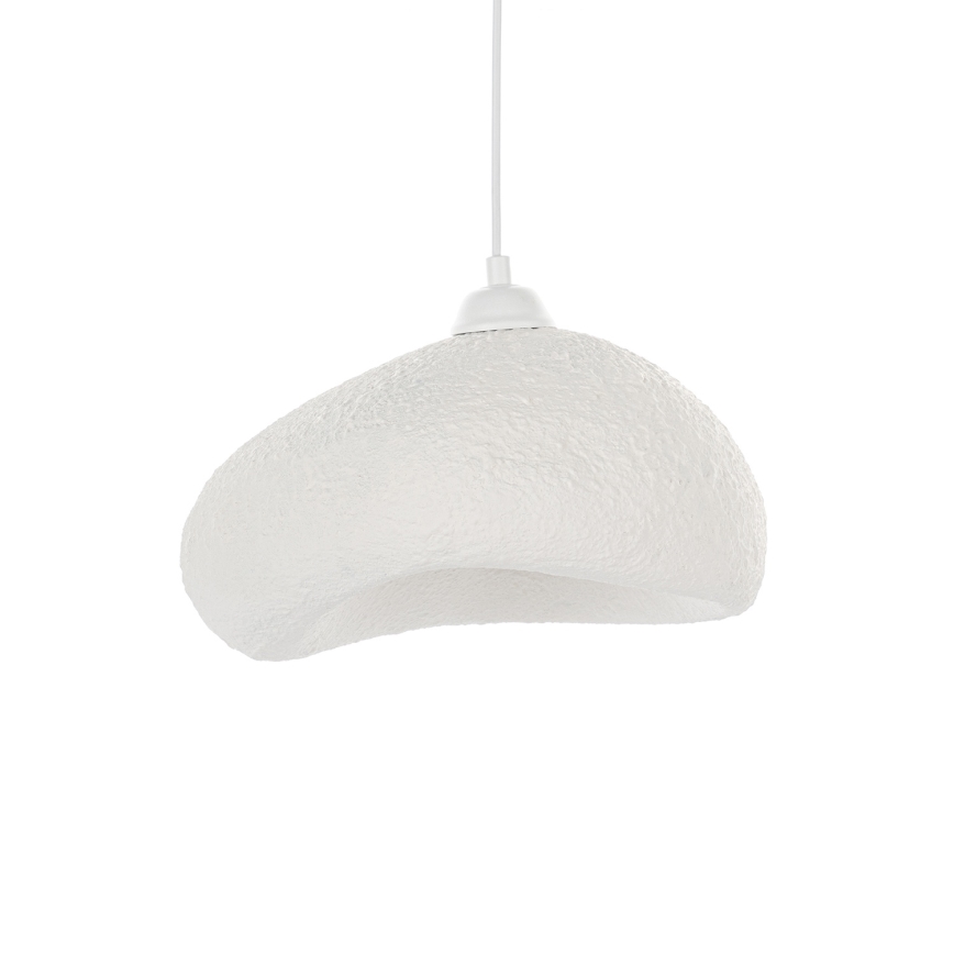 Brilagi - Pendellamp WABI SABI aan kabel 1xE27/40W/230V Ø 32 cm wit