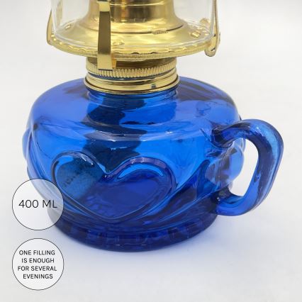 Brilagi - Petroleumlamp MERLIN blauw