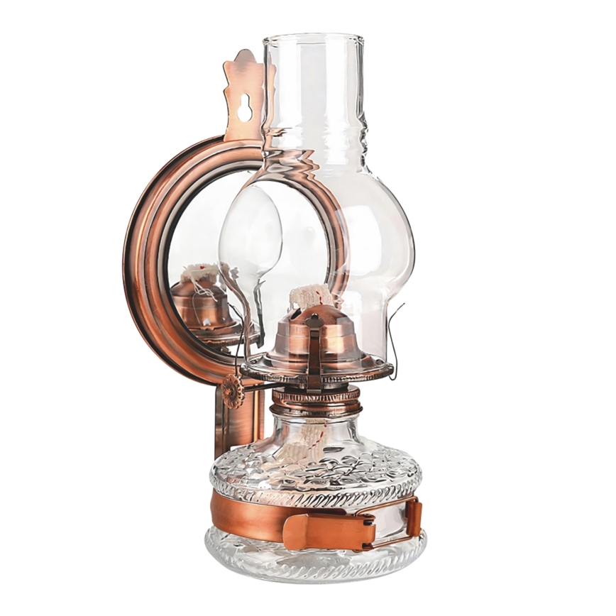 Brilagi - Petroleumlamp MERLIN brons/patina