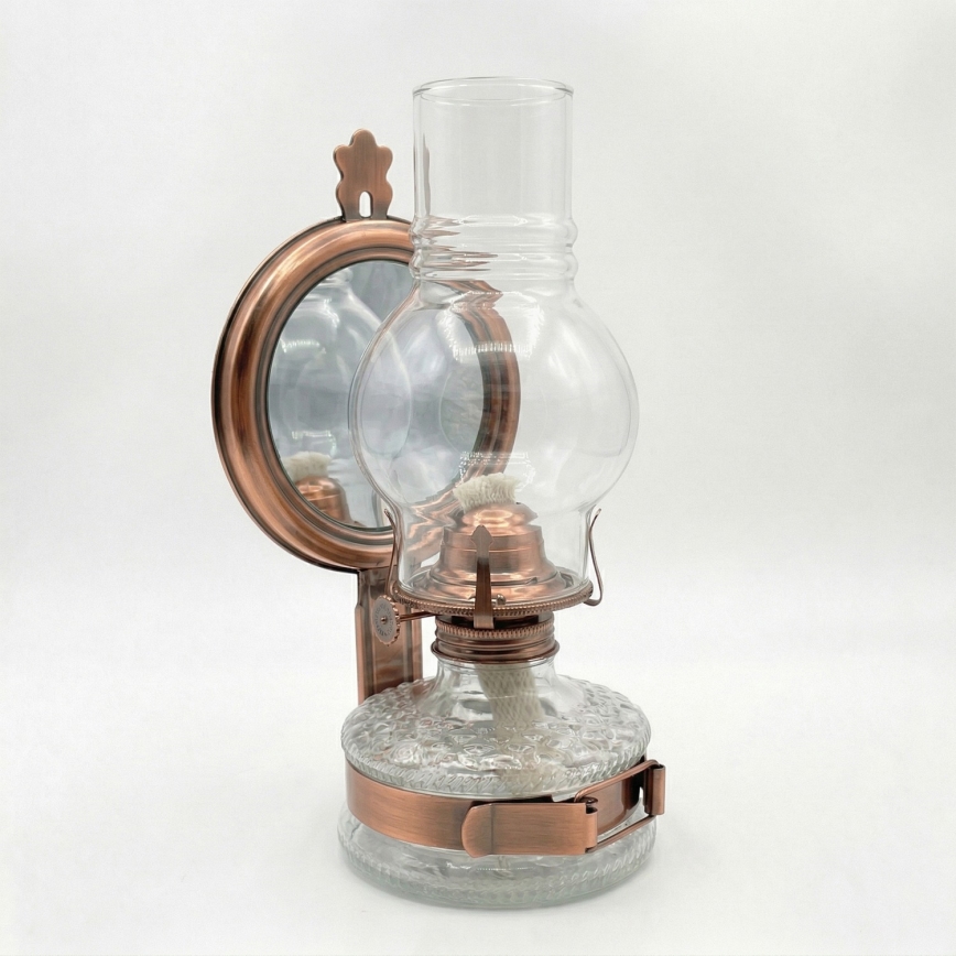 Brilagi - Petroleumlamp MERLIN brons/patina