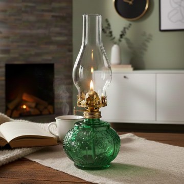 Brilagi - Petroleumlamp MERLIN groen