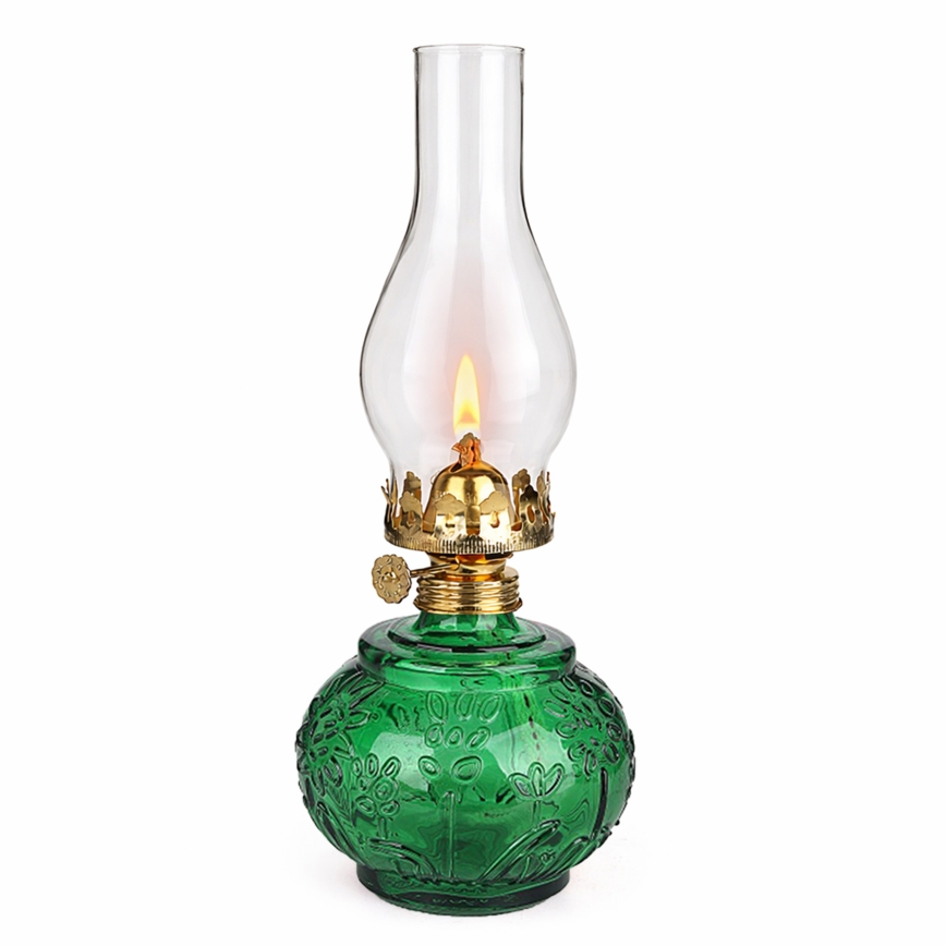 Brilagi - Petroleumlamp MERLIN groen