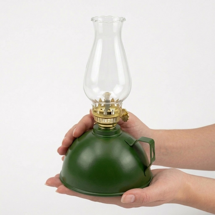 Brilagi - Petroleumlamp MERLIN groen