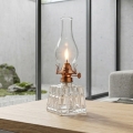 Brilagi - Petroleumlamp MERLIN helder/bronskleurig/gepatineerd