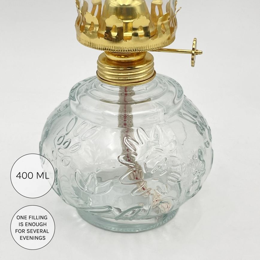 Brilagi - Petroleumlamp MERLIN helder
