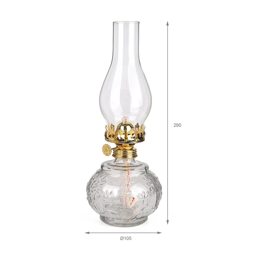 Brilagi - Petroleumlamp MERLIN helder