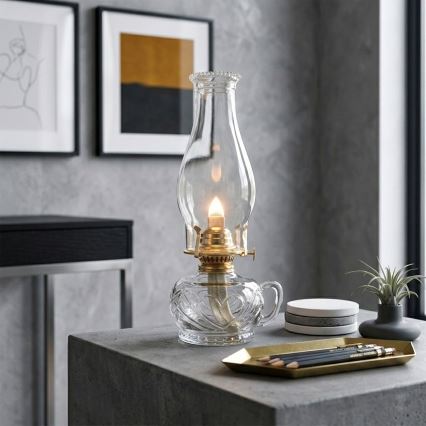 Brilagi - Petroleumlamp MERLIN helder