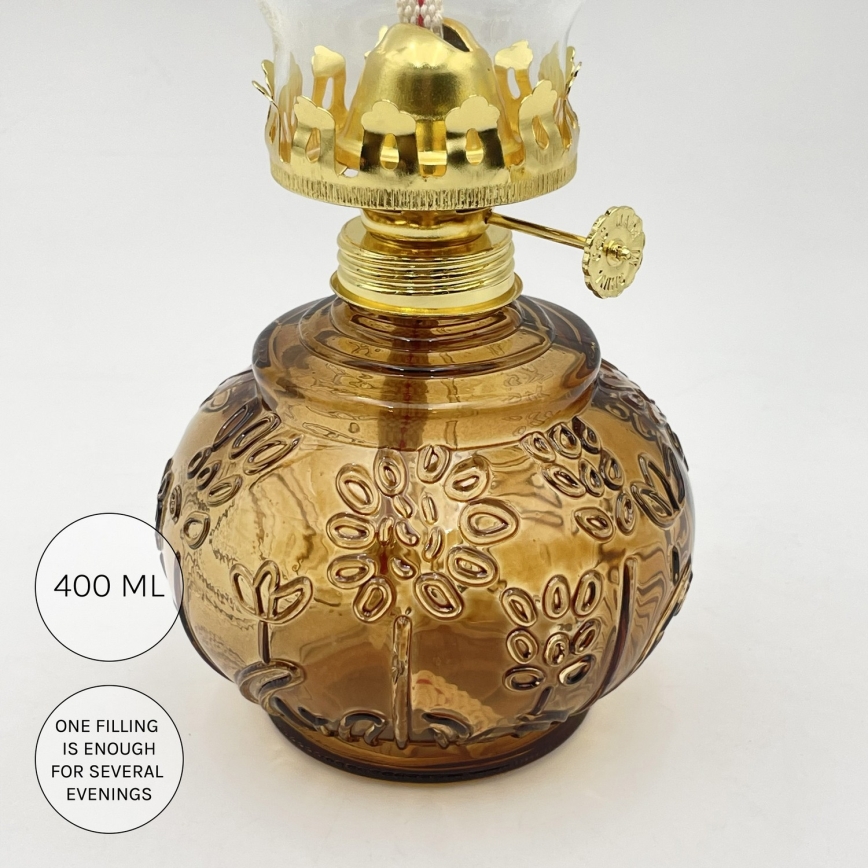 Brilagi - Petroleumlamp MERLIN oranje